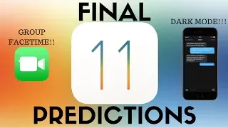 iOS 11 Features // WWDC 2017 // FINAL Predictions