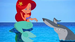 ZIG e SHARKO 🌴 A Pequena Sereia 🧜‍♀️ Zig e Sharko Brasil | Desenho Animado em português