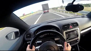 SCIROCCO 2.0 TSI 280KM POV AUTOBAHN CITY DRIVE