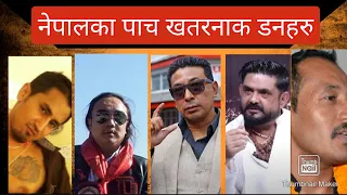 🇳🇵नेपालका पाच खतरनाक गुण्डाहरु || TOP 5 Dangerous Criminals of Nepal |