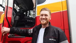 “We gáán nog ff een keer… Mooi!” - Samen op weg met Martijn (chauffeur Beneluxtransport Simon Loos)