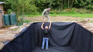 Koi Pond Construction