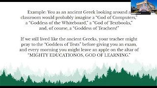 Greek Mythology - June 24, 2020 Delphian School