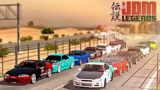 Chill JDM Car Meet Part 1 | Car Parking Multiplayer New Update