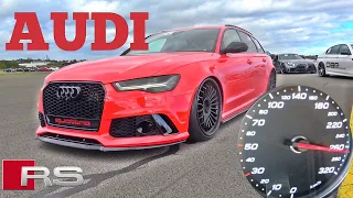 700HP Audi RS6 C7 V8 Tuning Acceleration & Sound