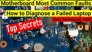 Learn Most Common Faults on a Failed Motherboard - How to diagnose a laptop motherboard Course