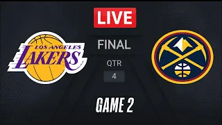 NBA LIVE! Los Angeles Lakers vs Denver Nuggets Full Game 2 | May 19, 2023 | NBA Playoffs NBA 2K23