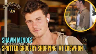 EXCLUSIVE: See Shawn Mendes' relaxed shopping outfit at Erewhon