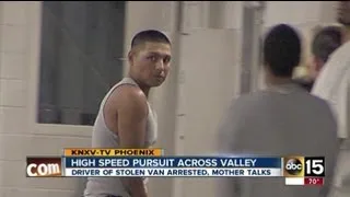 Suspect takes police on high speed pursuit across the Valley