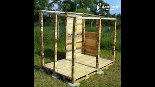 How to make Pallet Sauna | diy sauna | homemade sauna | how to make sauna at home