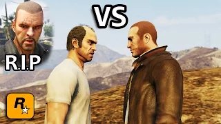 GTA V - Niko vs Trevor [Johnny's Death Revenge] Part 1