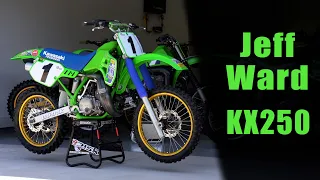 1989 Kawasaki KX250 Restoration | Jeff Ward Tribute