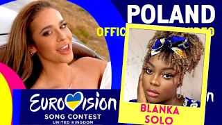 Eurovision 2023 Blanka - Solo Official Music Video REACTION | Poland 🇵🇱