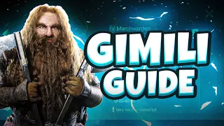 GIMLI COMMANDER GUIDE LORD OF THE RINGS RISE TO WAR