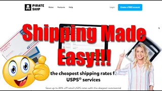 Save Time and Money shipping ANYTHING with PIRATESHIP.COM!