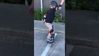 4 year old skateboarding prodigy Brody aka Tiny Hawk.