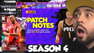 New Season 4 Patch Update Changed 2K! New Free Rewards and New Pink Diamonds Coming NBA 2K24 MyTeam