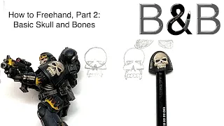 How to freehand, part 2: Basic Skull and Bones