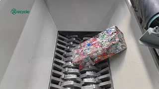 Aluminum Ubc Scrap Shredder | Baled Aluminium Cans Shredding Machine