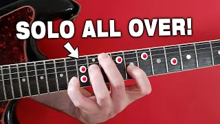The BEST Pentatonic Shape? Solo ALL OVER The Guitar!