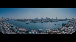 Dubai Creek 14 Hours in 4K   Dubai Flow Motion׃ Extended