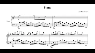 Raul di Blasio - Piano (Sheet music)