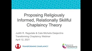What Is Your Theory of Chaplaincy