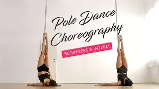 Pole Dance Choreography for Beginners and Intermediate