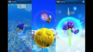 Sonic vs. Tails vs. Knuckles Comparison | Sonic Dash