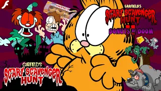 Garfield's Scary Scavenger Hunt & Garfield's Scary Scavenger Hunt II: Donuts of Doom (Flash)
