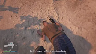 GTA Online killing El Rubio’s guard without any weapons.