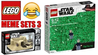 FUNNY LEGO Star Wars MEME Sets 3!