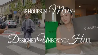 48 Hours in Milan + Designer Unboxing Haul | Camille Co