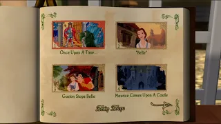 Beauty And The Beast:Platinum Edition Disc 1 2002 DVD Menu Walkthrough