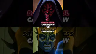 Darth Maul VS Savage Opress (The Clone Wars) #starwars #shorts