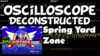 Sonic 1 - Spring Yard Zone - Oscilloscope Deconstruction