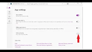 How to Disable Videos AutoPay in Microsoft Store on Windows 11?