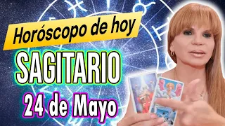 ESTO ES MUY IMPORTANTE 😰    MHONI VIDENTE 🔮 💚  – horoscopo de hoy SAGITARIO 24 de  MAYO 2024❤️🧡💛❤️✅