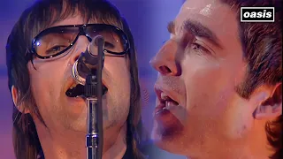 Oasis - Stop Crying Your Heart Out 4k (Live TOTP 2002) Remastered