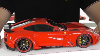 1/18 Davis & Giovanni Ferrari F12 Novitec Rosso N-Largo S full model review