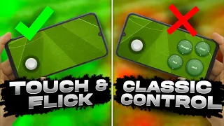 Is Touch and Flick Better Than Classic Controls? eFootball 2024 Mobile