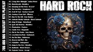 Hard Rock Greatest Hits Playlist || Judas Priest,  Metallica, W.A.S.P, Nuclear Assault, Pantera, ...