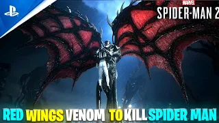 Flying Venom Gameplay | Antivenom Vs miles Boss Fight Final | Spiderman 2 PS5