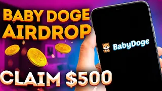 BABY DOGE COIN {The best passive income} | AIRDROP 500$