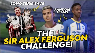 A Long Term Save with Randomness - The FIFA 23 Sir Alex Ferguson Challenge!