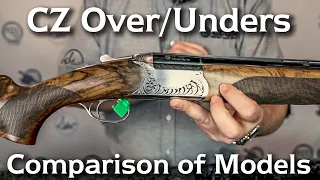 CZ Over/Under Shotguns -- A Comparison of Models