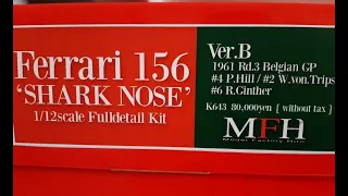 1/12 kit MFH k643 Ferrari 156 model factory hiro
