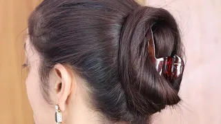 Clutcher Hairstyle For Ladies | Clutcher Hairstyle For Long Hair | Simple Juda Hairstyle