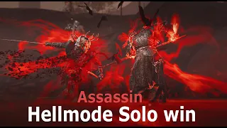 Twilight & Ashes | Hellmode solo win w/ Assassin - (All 7 Modifiers) | Ghost of Tsushima Legends