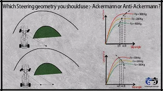 Which Steering geometry you should use : Ackermann or Anti-Ackermann ?